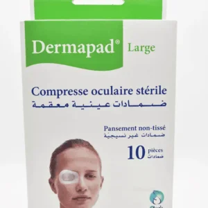 COMPRESSE DERMAPAD OCULAIRE LARGE