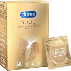 Durex Nude original senstation peau contre peau ultra fin bt/16