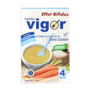 FARINE VIGOR RIZ CAROTTE 4 MOINS