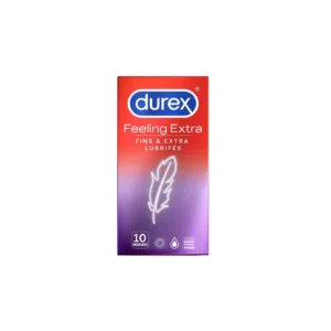 Durex - Feeling Extra - 10 préservatifs