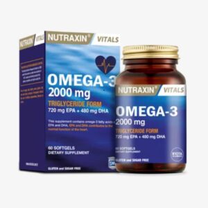 Nutraxin Omega 3 2000mg B/60 Capsules